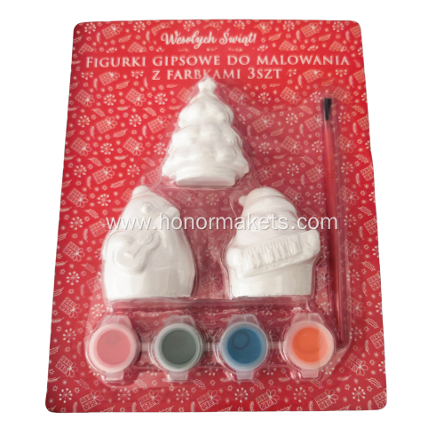 Christmas Plaster Painting Set